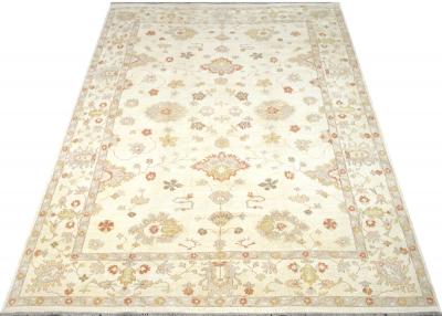 Vintage Turkish Oushak Rug 12 x 177 