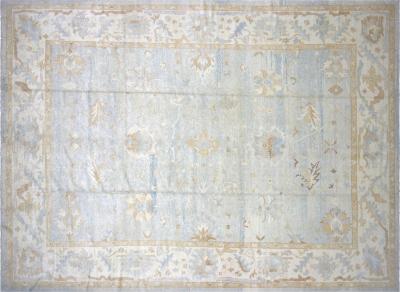 Vintage Turkish Oushak Rug 1210 x 173 