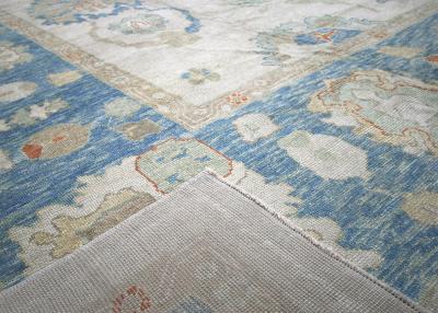 Vintage Turkish Oushak Rug 137 x 20