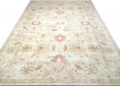 Vintage Turkish Oushak Rug 151 x 214 