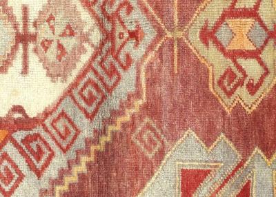 Vintage Turkish Oushak Rug 410 x 8