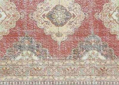 Vintage Turkish Oushak Rug 411 x 129 