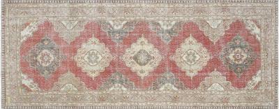 Vintage Turkish Oushak Rug 411 x 129 