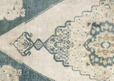 Vintage Turkish Oushak Rug 411 x 78 