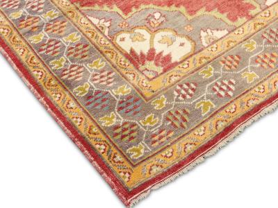 Vintage Turkish Oushak Rug 46 x 11