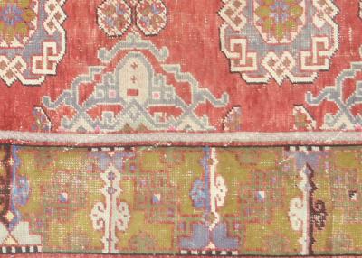 Vintage Turkish Oushak Rug 46 x 114 