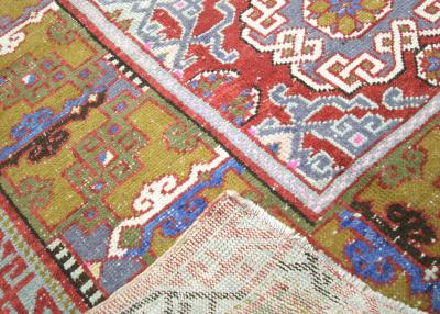 Vintage Turkish Oushak Rug 46 x 114 