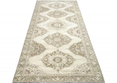 Vintage Turkish Oushak Rug 47 x 127 