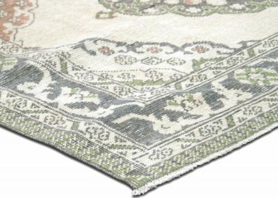 Vintage Turkish Oushak Rug 48 x 126 