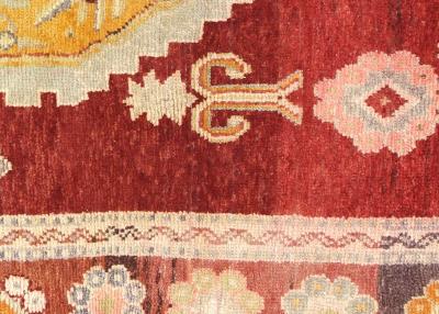 Vintage Turkish Oushak Rug 51 x 96 