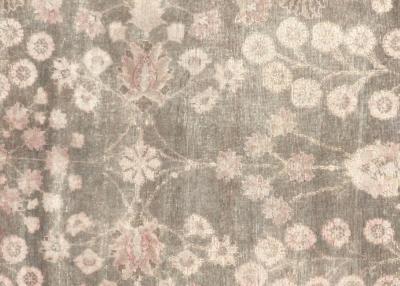 Vintage Turkish Oushak Rug 55 x 10