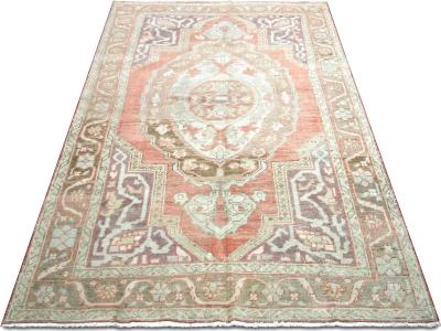 Vintage Turkish Oushak Rug 58 x 811