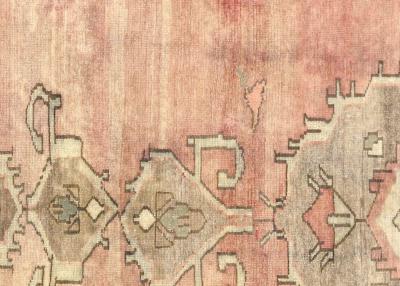 Vintage Turkish Oushak Rug 61 x 157 