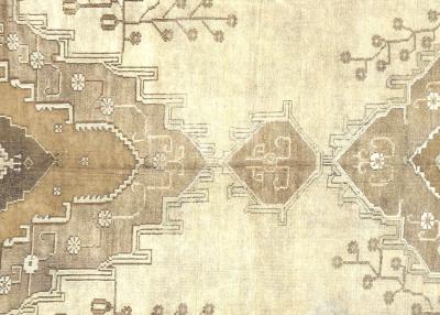 Vintage Turkish Oushak Rug 611 x 167 