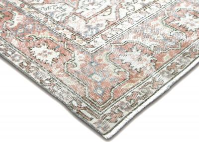 Vintage Turkish Oushak Rug 62 x 111 