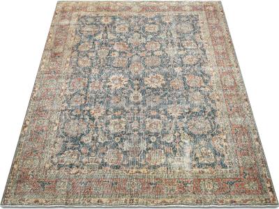 Vintage Turkish Oushak Rug 63 x 91