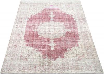 Vintage Turkish Oushak Rug 69 x 107 