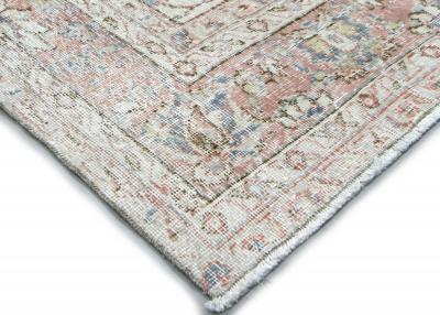 Vintage Turkish Oushak Rug 7 x 114 