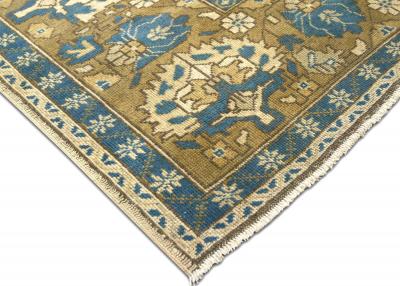 Vintage Turkish Oushak Rug 76 x 13