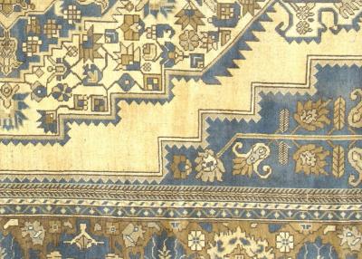 Vintage Turkish Oushak Rug 76 x 13