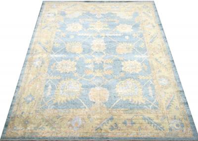 Vintage Turkish Oushak Rug 78 x 1010 