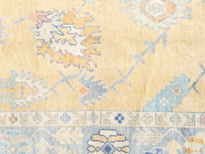 Vintage Turkish Oushak Rug 811 x 119