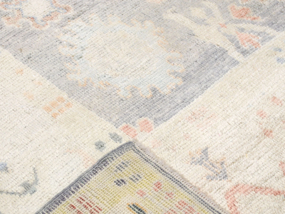 Vintage Turkish Oushak Rug 82 x 1010