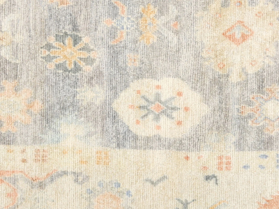 Vintage Turkish Oushak Rug 82 x 1010