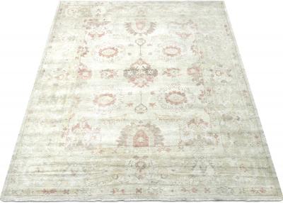 Vintage Turkish Oushak Rug 88 x 11