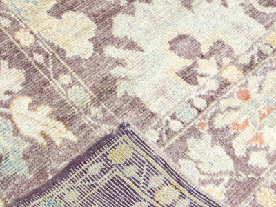 Vintage Turkish Oushak Rug 9 x 113