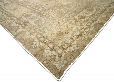 Vintage Turkish Oushak Rug 9 x 135 