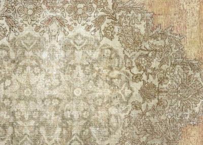 Vintage Turkish Oushak Rug 9 x 135 