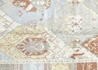 Vintage Turkish Oushak Rug 910 x 1411 