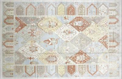 Vintage Turkish Oushak Rug 910 x 1411 