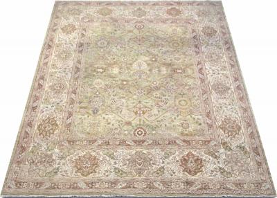 Vintage Turkish Oushak Rug 92 x 117 