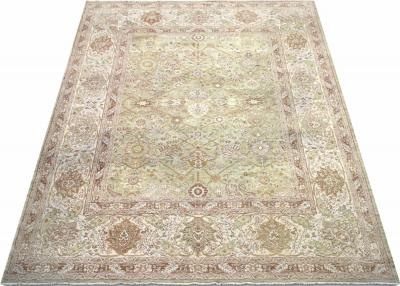 Vintage Turkish Oushak Rug 92 x 117 