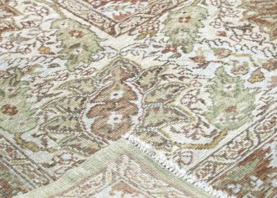 Vintage Turkish Oushak Rug 92 x 117 