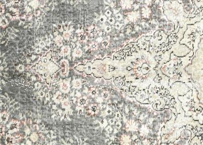 Vintage Turkish Oushak Rug 93 x 122