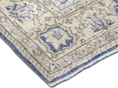 Vintage Turkish Oushak Rug 93 x 99