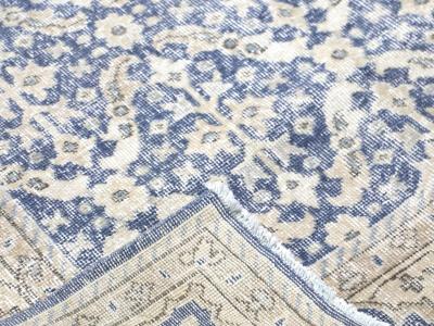 Vintage Turkish Oushak Rug 93 x 99