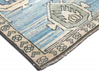 Vintage Turkish Oushak Rug 99 x 125 