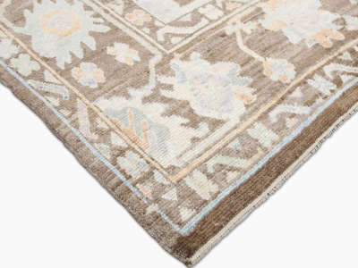 Vintage Turkish Oushak Rug 99 x 145