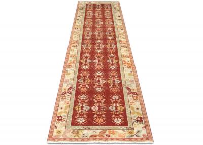 Vintage Turkish Oushak Runner 32 x 1210 