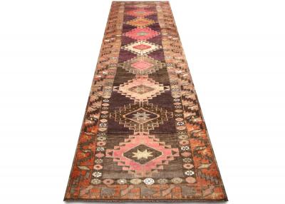 Vintage Turkish Oushak Runner 32 x 1310 