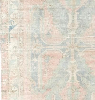 Vintage Turkish Tribal Rug 4 9 x 10 0 