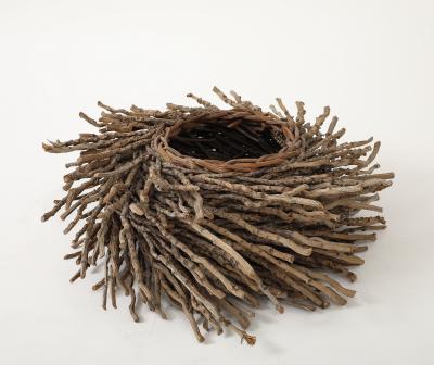 Vintage Twig Basket