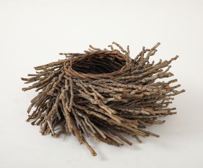 Vintage Twig Basket