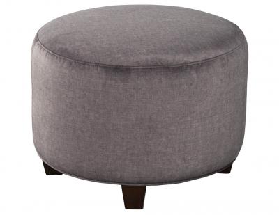 Vintage Upholstered Mid Century Modern Ottoman Stool