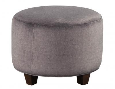 Vintage Upholstered Mid Century Modern Ottoman Stool