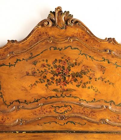 Vintage Venetian Headboard Now King Size circa 1950